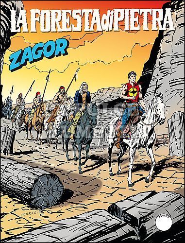 ZENITH # 632 - ZAGOR 581: LA FORESTA DI PIETRA